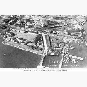 Tete du Pont Barracks Aerial (Kingston 1919)