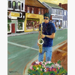 Street Corner Sax - Hugh Ryan