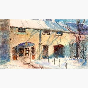 Chez Piggy in Winter